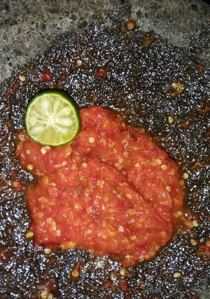 Foto resep Sambal Kukus Jeruk Limao