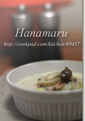 A picture of Chinese Cabbage Soy Milk Soup.
