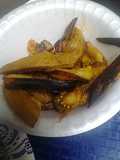 Eggplant oven "fries"