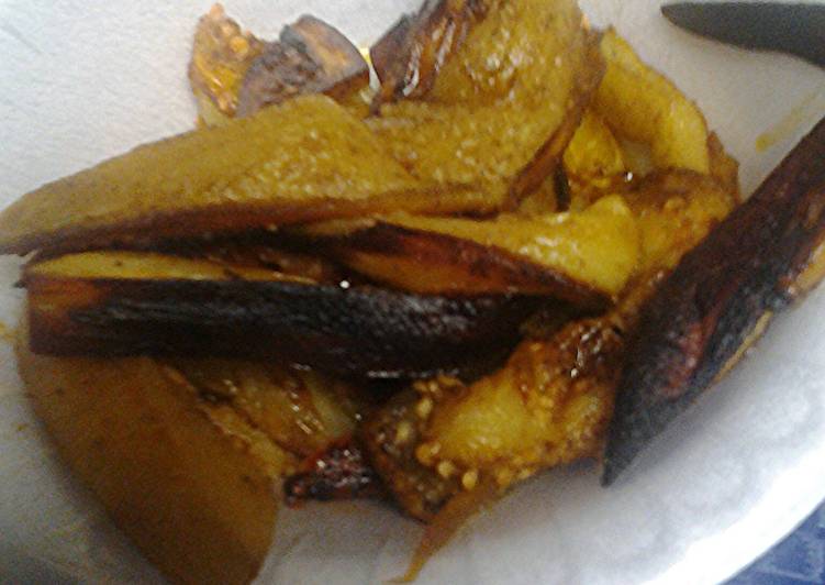 Recipe of Homemade Eggplant oven “fries”