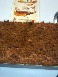 A picture of Applesauce Banana Bread.
