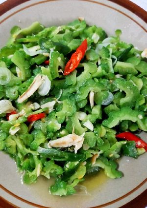 Foto resep Oseng Pare Teri