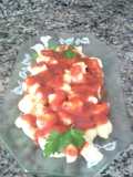 Nhoque de mandioquinha