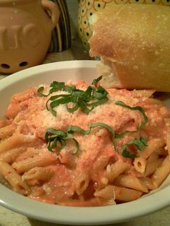 A picture of Vodka Sauce the via Appian Way.