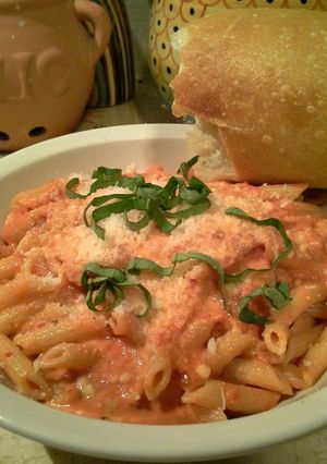 A picture of Vodka Sauce the via Appian Way.