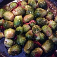 A picture of Brussels Sprouts Their Way.