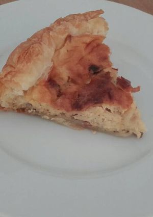 Foto principal de Quiche con queso de cabra y jamón