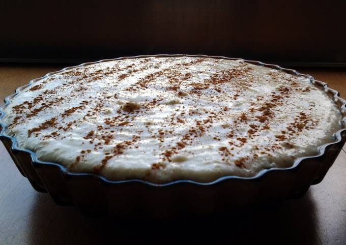 South African milk tart