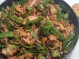 chicken yaki udon