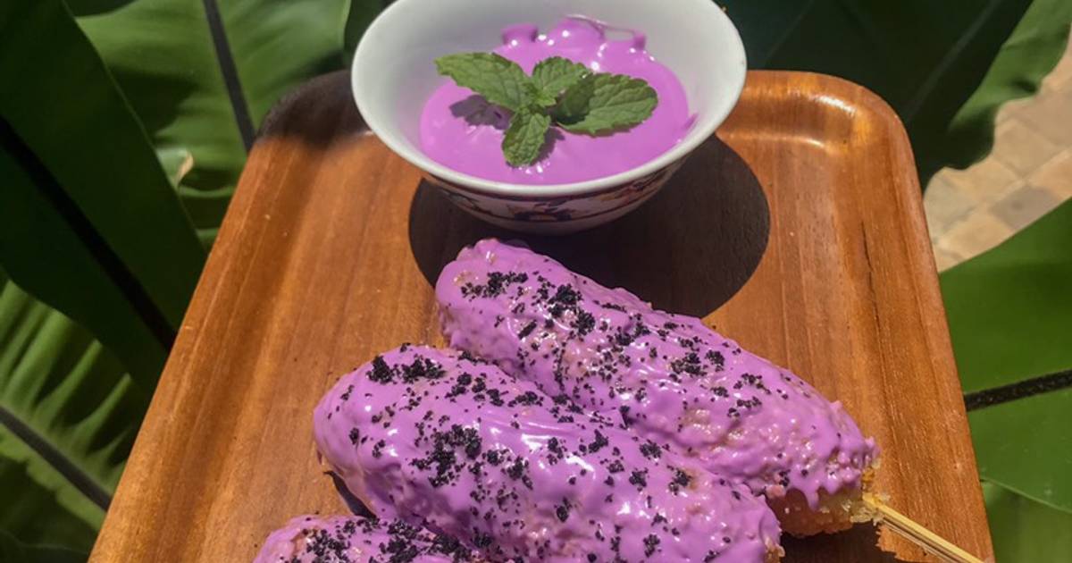 36 resep  taro glaze  enak dan sederhana ala rumahan Cookpad