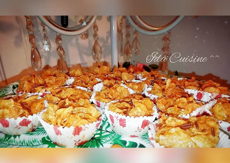 👩‍🍳BISKUT : CORNFLAKE MADU 🌹