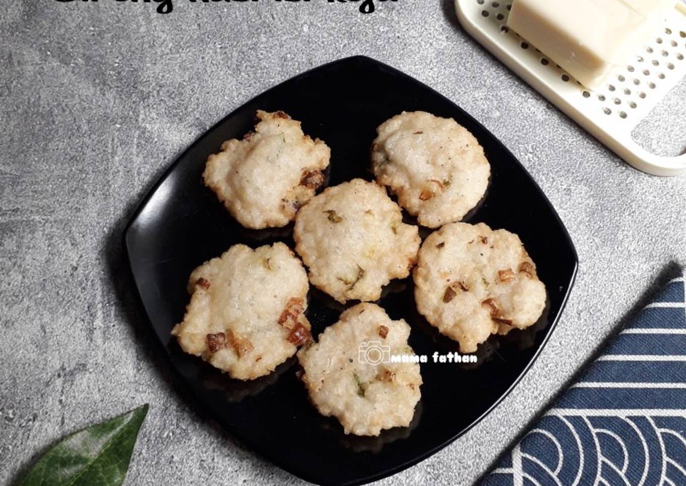 Cireng nasi isi keju