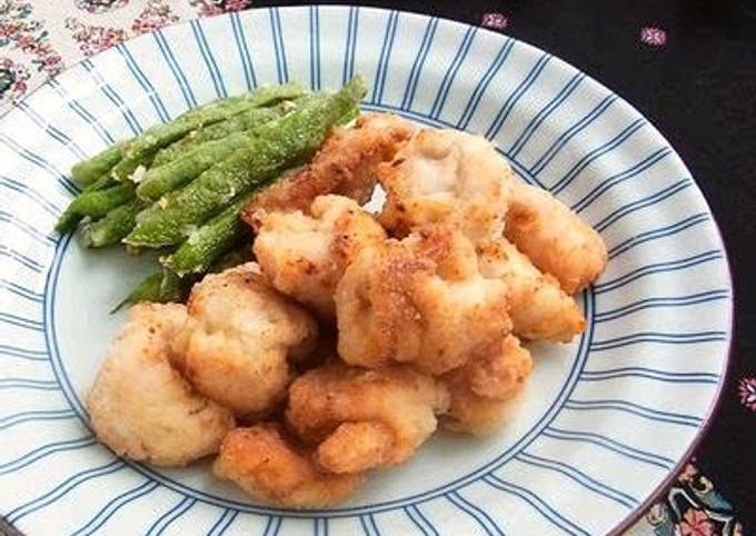 Fried Chicken Breast with Yuzu Pepper