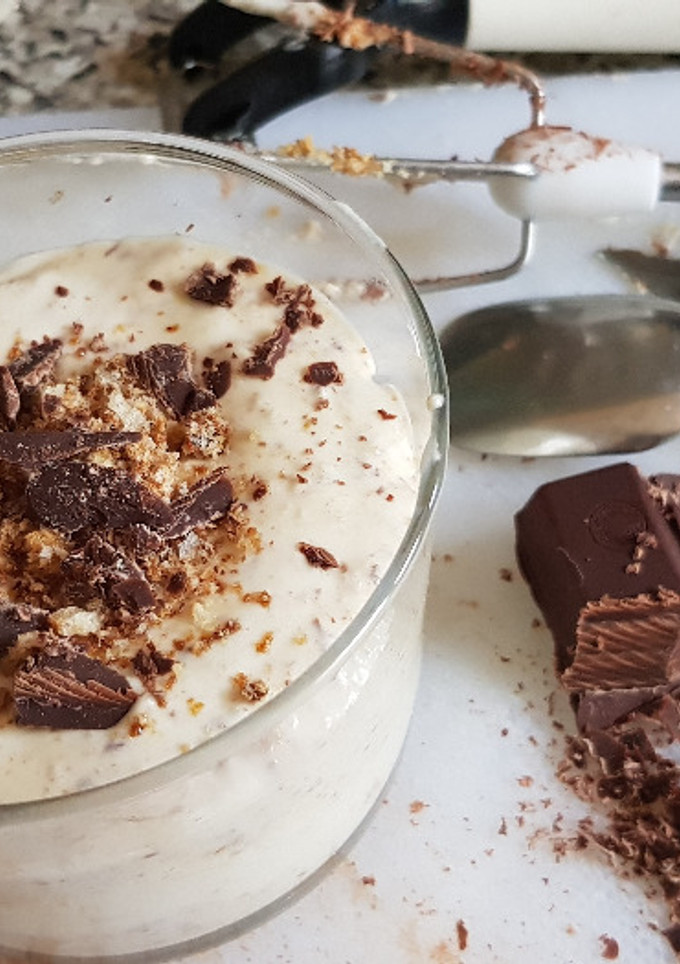 Una foto de Mousse de Biscuit Glacé
