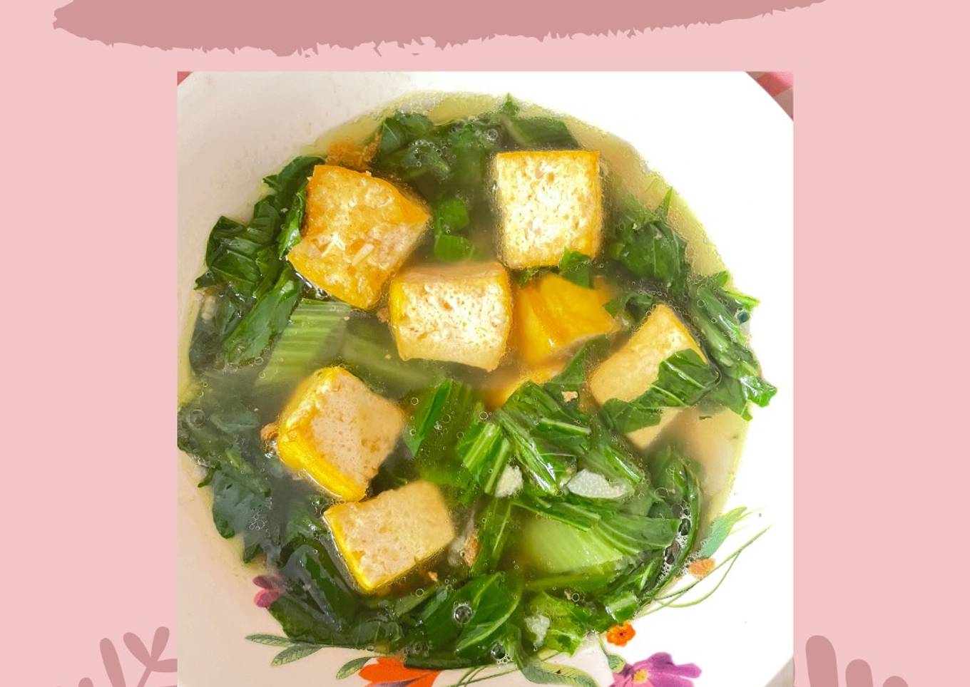 Tumis Pakcoy Tahu