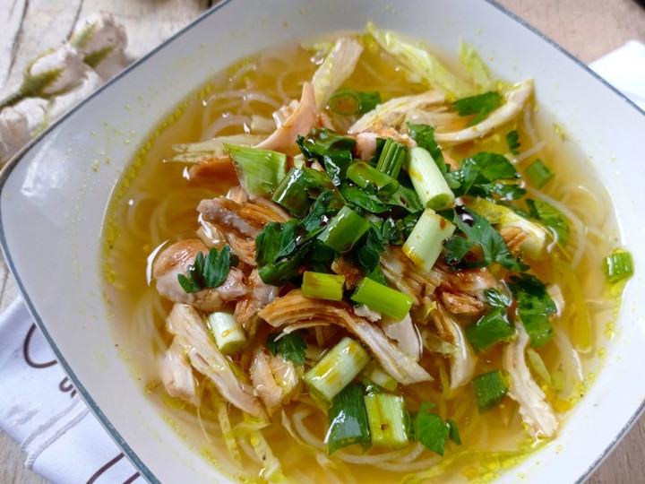 Langkah Mudah untuk Membuat Soto ayam bening ala teh indi yang Menggugah Selera