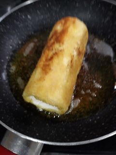 Una foto de Rollito de queso de cabra