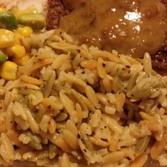A picture of Lemon Rice & Orzo Pilaf.