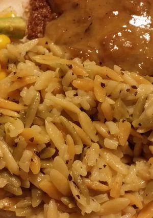 A picture of Lemon Rice & Orzo Pilaf.