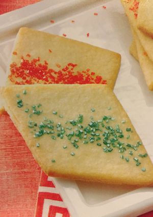 A picture of Crisp Butter Cookies.