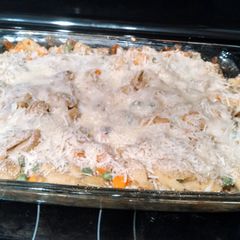 A picture of Upgraded Tuna Noodle Casserole.