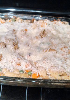 A picture of Upgraded Tuna Noodle Casserole.