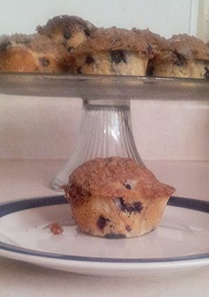 A picture of Blueberry Muffins.