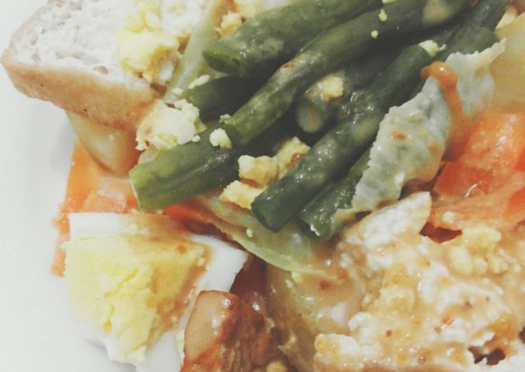 Resep Gado Gado Recycle oleh easydining - Cookpad