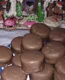 Alfajores de chocolate!!!
