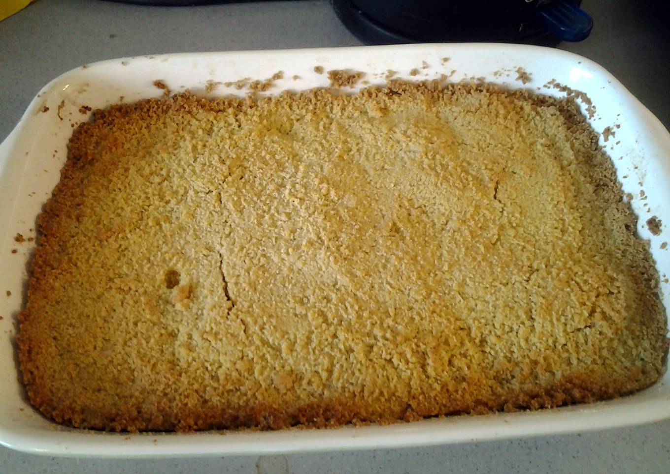 Apple crumble