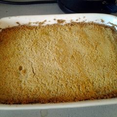 A picture of Apple crumble.