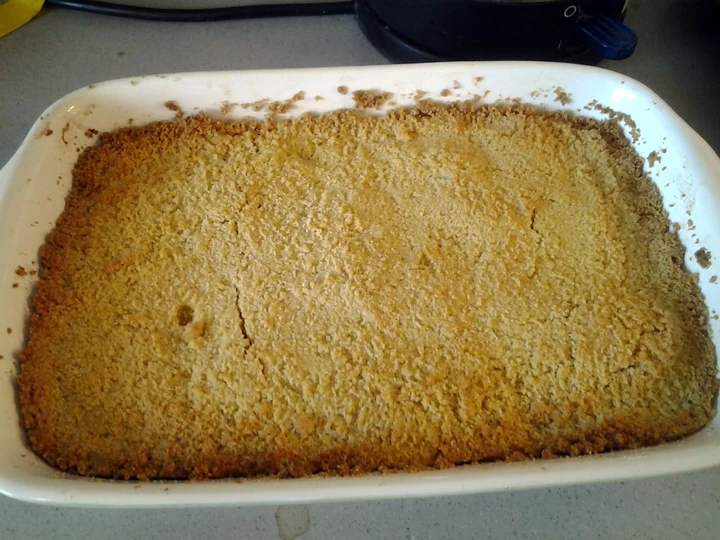 Recipe Apple crumble which Delicious