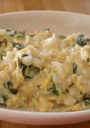 A picture of 5 Minute Milk Risotto that Kids Love.