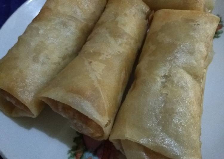 Resep Otak otak kulit lumpia Anti Gagal