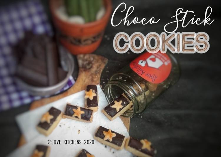 {Cara Membuat Choco Stick Cookies Anti Ribet