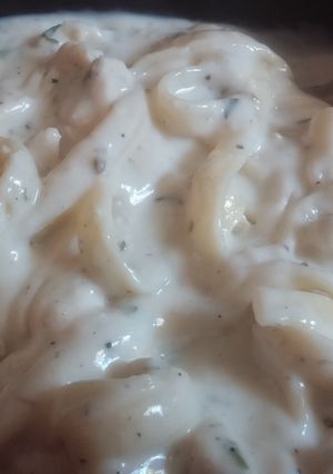 A picture of Easy Fettucine Alfredo.