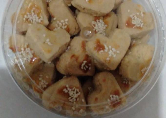 Resep kue kacang tabur biji wijen  2019