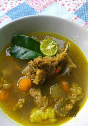 Foto resep Sop Kambing Madura anti prengus #KitaBerbagi