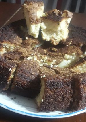 Una foto de -Torta de Manzana con yogurt 🥧💕
