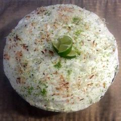A picture of Key lime pie.