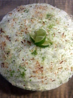 A picture of Key lime pie.