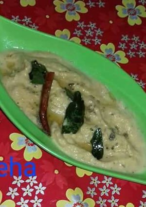 A picture of Masoor ki chutney.