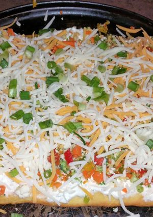 A picture of Cold Veggie Pizza.