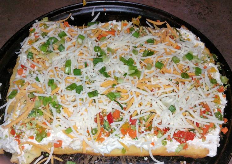 Cold Veggie Pizza