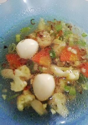 Foto resep Sop telur puyuh