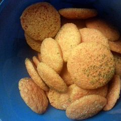 A picture of Grandma Preston's Snickerdoodles.
