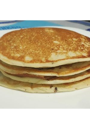 Una foto de Pancakes esponjosos de manzana para celíacos
