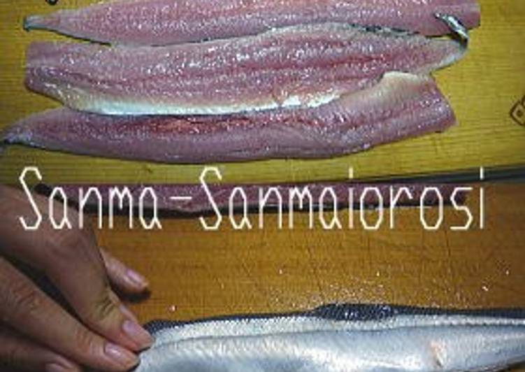 How to Filet a Pacific Saury (Sanma)