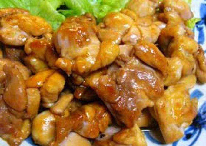 Healthy Chicken Teriyaki (with no oil added)