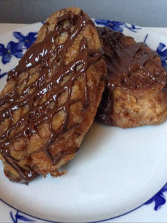 Una foto de Torrijas al chocolate vainillado